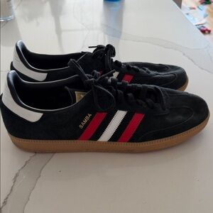 Adidas Samba Black Red White Sneakers